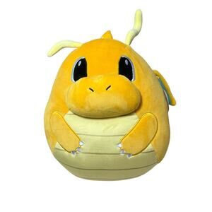 BRAND NEW SQUISHMALLOWS POKEMON DRAGONITE 12" PLUSH TOY COLLECTIBLE JAZWARES NWT